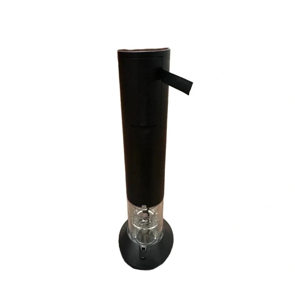 Brookstone Automatic Wine Opener Black Cordless Electric Effortless Removal